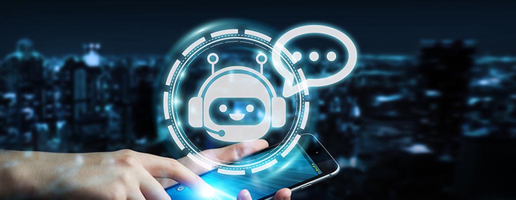 تصویر یک چت‌بات هوش مصنوعی